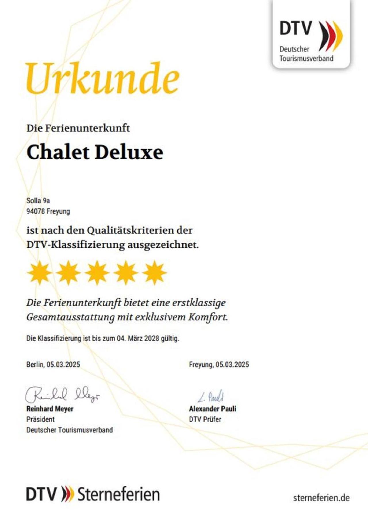 Chalet Deluxe Freyung Exterior photo